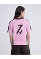 Camiseta Cuello Polo En Tejido Unisex Rosado Seven Seven de Seven Seven