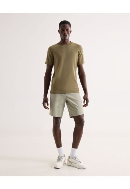 Bermuda Para Hombre Regular Largo Color Beige Marca Seven Seven #45100719