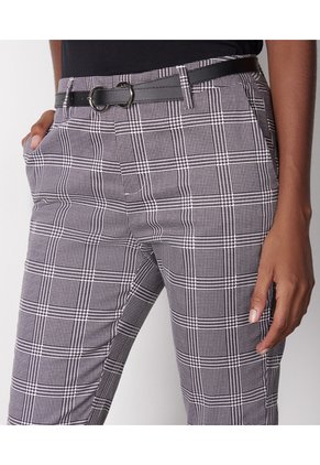 Pantalon Para Mujer Chino Color Gris Marca Seven Seven #28071551