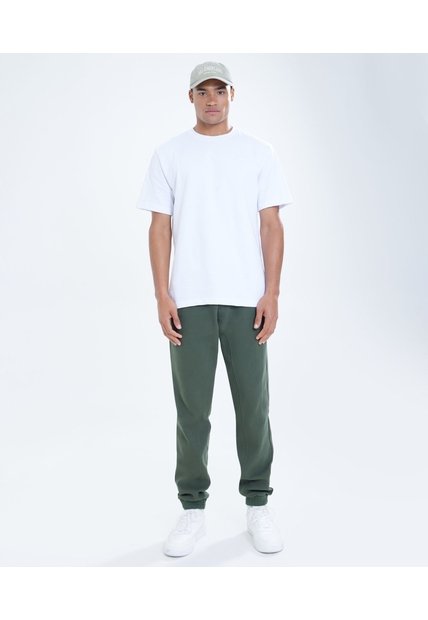 Jogger Tejido Con Bolsillos  Para Hombre Verde Seven Seven