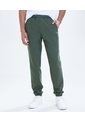 Jogger Tejido Con Bolsillos  Para Hombre Verde Seven Seven de Seven Seven