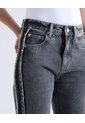 Jean Straight Gris  Para Mujer Gris Seven Seven de Seven Seven