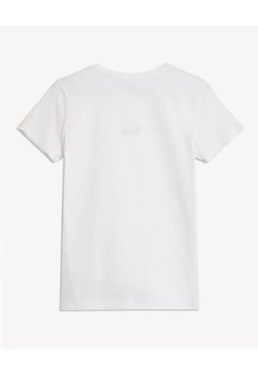 Camiseta Para Mujer Manga Corta Cuello Redondo Color Crudo Marca Seven Seven #28096548