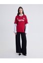 Camiseta Jacquard Deportiva  Unisex Rojo Seven Seven de Seven Seven
