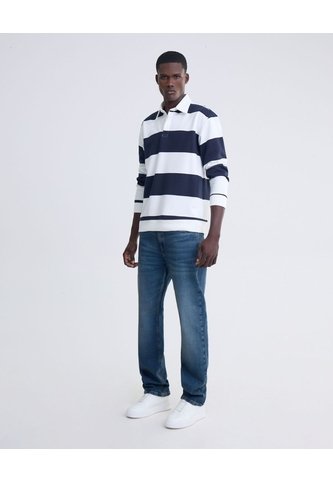 Jean Regular Azul Medio  Para Hombre Azul Seven Seven Seven Seven