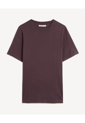 Camiseta Para Hombre Manga Corta Cuello Redondo Color Café Marca Seven Seven #45092772 Seven Seven