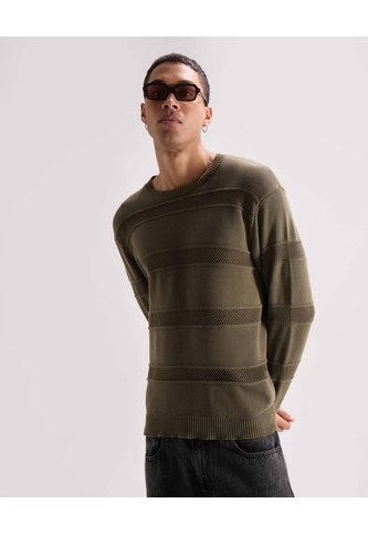 Saco Tejido Con Diseño Texturizado  Para Hombre Verde Seven Seven Seven Seven