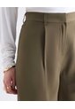 Pantalón Wide Leg Tiro Alto Con Vuelo  Para Mujer Verde Seven Seven de Seven Seven
