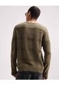 Saco Tejido Con Diseño Texturizado  Para Hombre Verde Seven Seven de Seven Seven