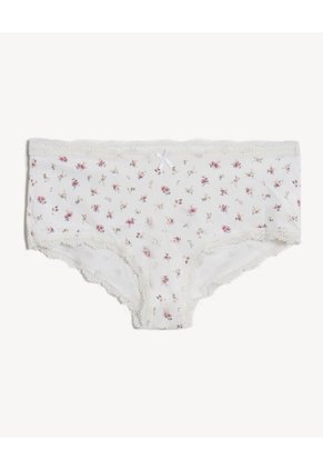 Set X3 Cacheteros Texturizados X3 Para Mujer Marfil Seven Seven