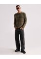 Saco Tejido Con Diseño Texturizado  Para Hombre Verde Seven Seven de Seven Seven
