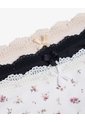 Set X3 Cacheteros Texturizados X3 Para Mujer Marfil Seven Seven de Seven Seven