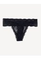 Set X3 Tangas Brasileras De Encaje X3 Para Mujer Café Seven Seven de Seven Seven