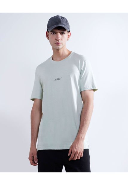 Camiseta Para Hombre Manga Corta Color Crudo Marca Seven Seven #45092481