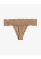 Set X3 Tangas Brasileras De Encaje X3 Para Mujer Café Seven Seven de Seven Seven