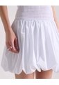 Vestido Strappless Encauchado  Para Mujer Blanco Seven Seven de Seven Seven