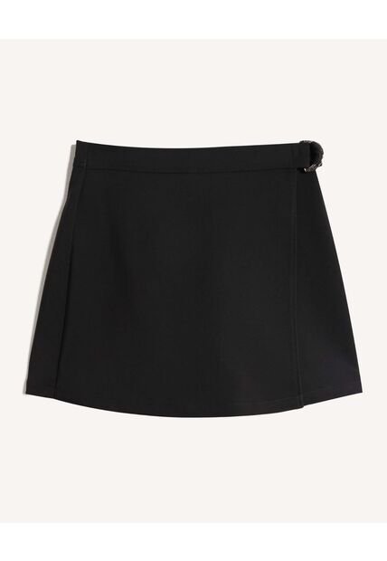 Short Para Mujer Multiusos Plano Color Negro Marca Seven Seven #28191121