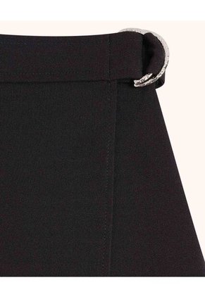 Short Para Mujer Multiusos Plano Color Negro Marca Seven Seven #28191121