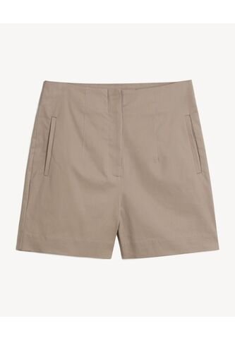 Short Para Mujer Multiusos Plano Color Taupe Marca Seven Seven #28191132 Seven Seven