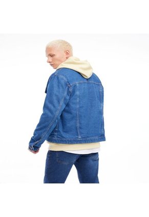 Chaqueta Para Hombre Trucker Color Azul Medio Marca Seven Seven #45080375