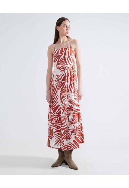 Vestido Para Mujer Manga Sisa Color Rojo Marca Seven Seven #28171276