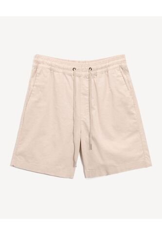 Bermuda Para Hombre Regular Corto Color Crudo Marca Seven Seven #45100722 Seven Seven