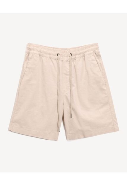 Bermuda Para Hombre Regular Corto Color Crudo Marca Seven Seven #45100722