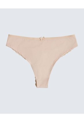 Panty Para Mujer Tanga Color Negro Marca Seven Seven #28800095