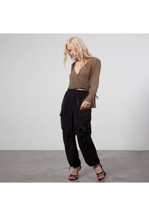 Blusa Para Mujer Manga Larga Color Verde  Marca Seven Seven #28123852