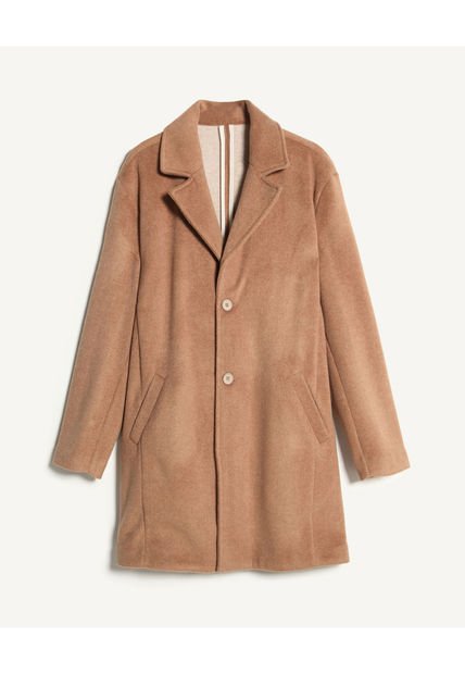 Chaqueta Para Hombre Abrigo Color Camel Marca Seven Seven #45080427