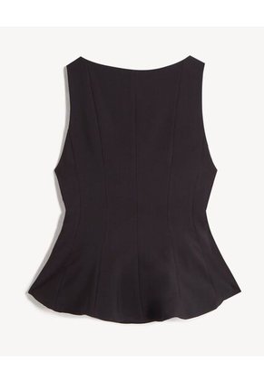 Blusa Para Mujer Manga Sisa Color Negro Marca Seven Seven #28124117