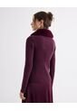 Saco  Para Mujer Zipper Color Vino Marca Seven Seven #28330691 de Seven Seven