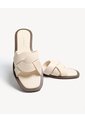 Sandalias Cruzadas  Para Mujer Camel Seven Seven de Seven Seven