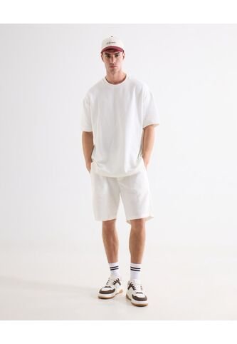 Bermuda Para Hombre Regular Corto Color Marfil Marca Seven Seven #45100692 Seven Seven