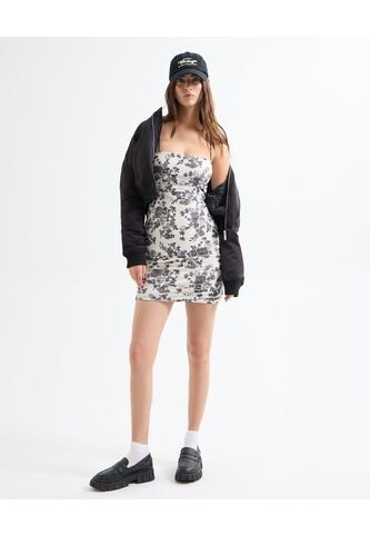 Vestido Para Mujer M/Sisa Corto Color Crema Marca Seven Seven #28171346 Seven Seven