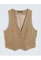 Chaleco Para Mujer  Color Cafe Claro Marca Seven Seven #28250126 de Seven Seven