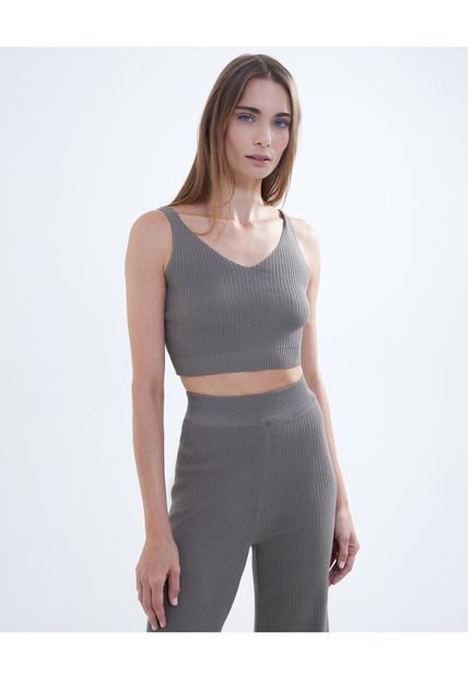 Camiseta Para Mujer Manga Sisa Color Verde  Marca Seven Seven #28095594