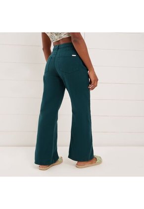 Jean Para Mujer Boot Cut Color Esmeralda Marca Seven Seven #28160774