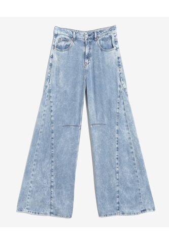 Jean Para Mujer Wide-Leg Color Azul Marca Seven Seven #28160981 Seven Seven