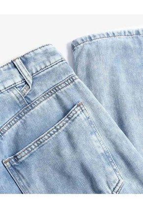 Jean Para Mujer Wide-Leg Color Azul Marca Seven Seven #28160981