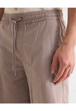 Bermuda Para Hombre Regular Corto Color Café Marca Seven Seven #45100724