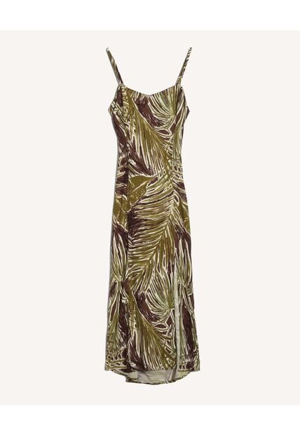 Vestido Para Mujer M/Sisa Largo Color Café Marca Seven Seven #28171431