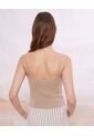 Crop Top Para Mujer Manga Sisa Color Camel Marca Seven Seven #28095375 de Seven Seven