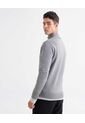 Saco Para Hombre Cuello Alto O Cuello Tortuga Color Gris Marca Seven Seven #45330245 de Seven Seven