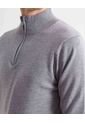 Saco Para Hombre Cuello Alto O Cuello Tortuga Color Gris Marca Seven Seven #45330245 de Seven Seven