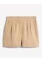 Short Para Mujer Multiusos Plano Color Camel Marca Seven Seven #28191115 de Seven Seven