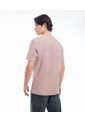 Camiseta Hombre Seven M/C Rosa Algodón de Seven Seven