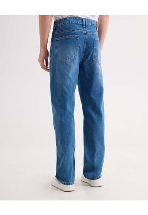 Jean Para Hombre Straight Color Azul Marca Seven Seven #45160641