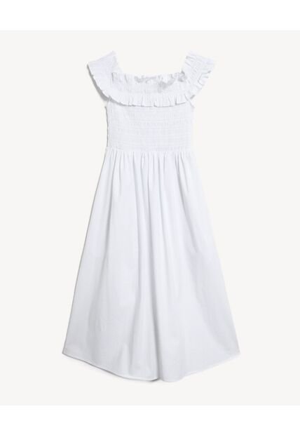 Vestido  Para Mujer M/Sisa Medio Color Blanco Marca Seven Seven #28171528