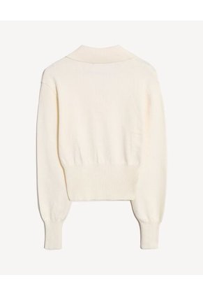 Saco  Para Mujer Cuello Redondo Color Beige Marca Seven Seven #28330696